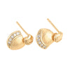 18K Gold Fashion Earrings Necklace Jewelry Set - Nazatt.com