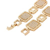 Zirconia Stone Shaliax 18 Carat Gold Plating Bracelet - Nazatt.com