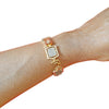 Zirconia Stone Shaliax 18 Carat Gold Plating Bracelet - Nazatt.com